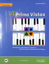 4 Prima Vistas piano sheet music cover
